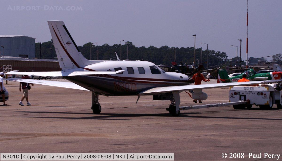 N301D, 2001 Piper PA-46-500TP Meridian C/N 4697043, Nice to see this Meridian, even so far north of her normal operating area