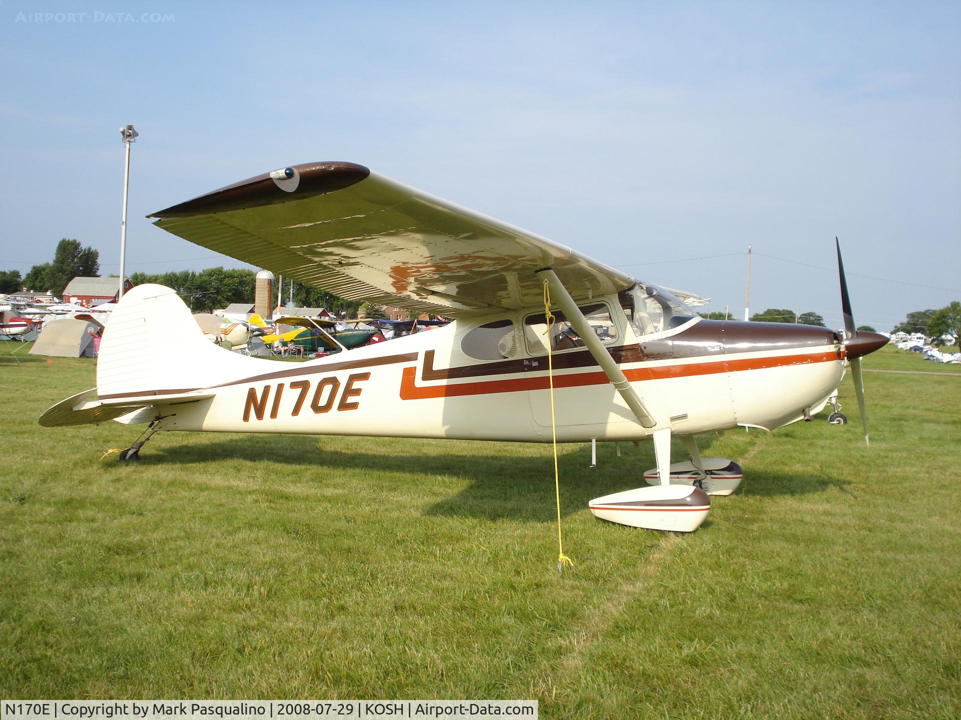 N170E, 1954 Cessna 170B C/N 26182, Cessna 170B