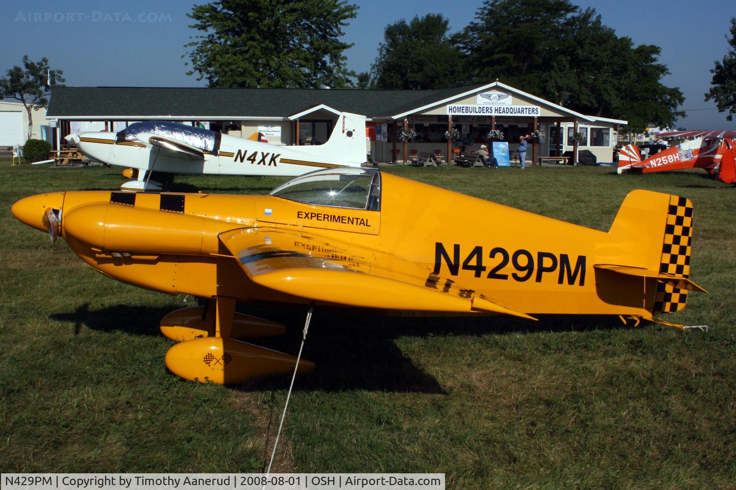 N429PM, 1967 Pete Myers Special PM-2 C/N 2, EAA AirVenture 2008