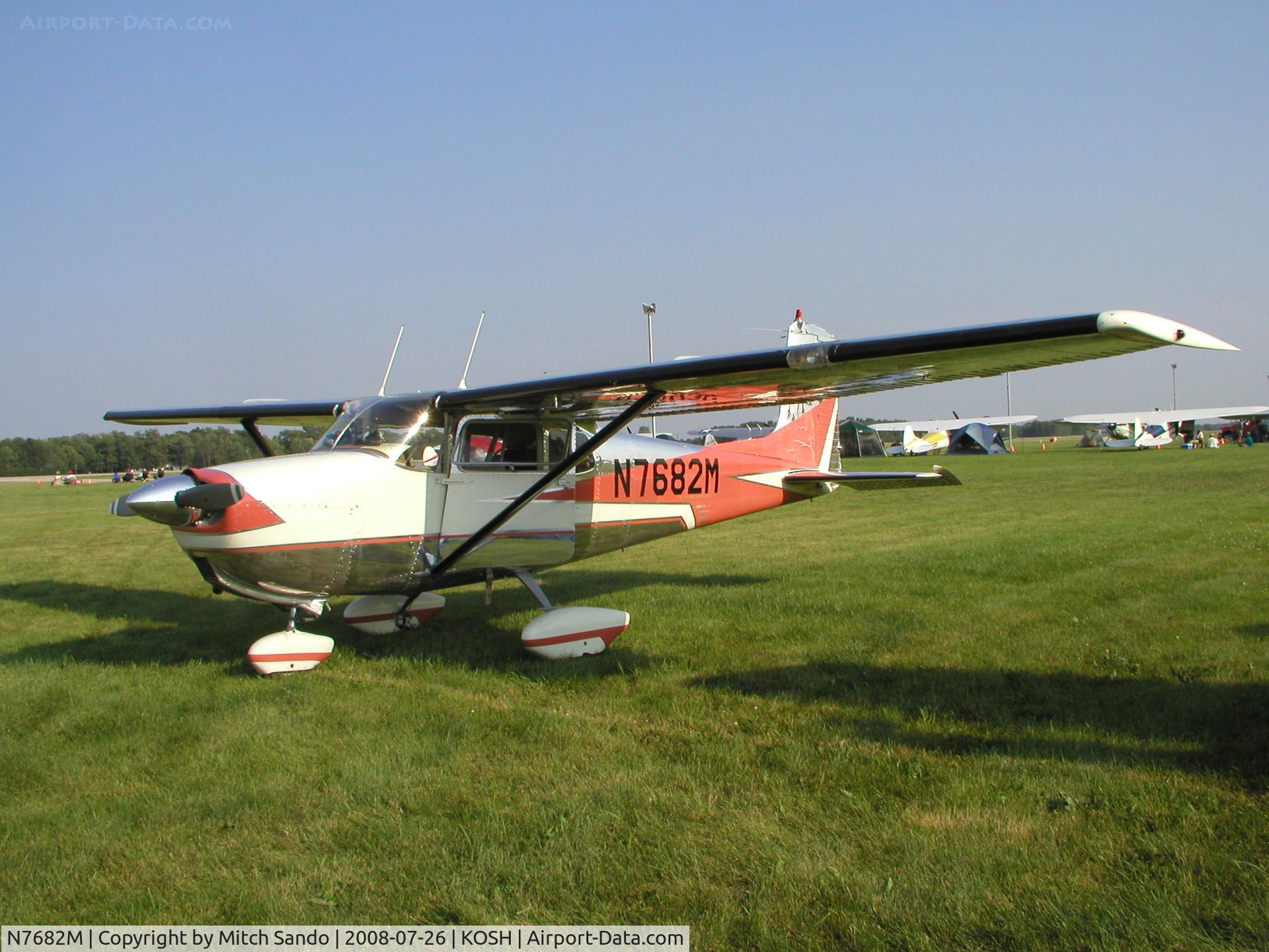 N7682M, 1959 Cessna 175 Skylark C/N 55982, EAA AirVenture 2008.