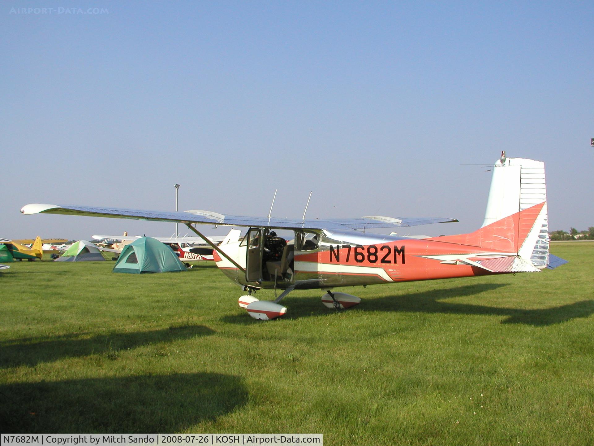 N7682M, 1959 Cessna 175 Skylark C/N 55982, EAA AirVenture 2008.