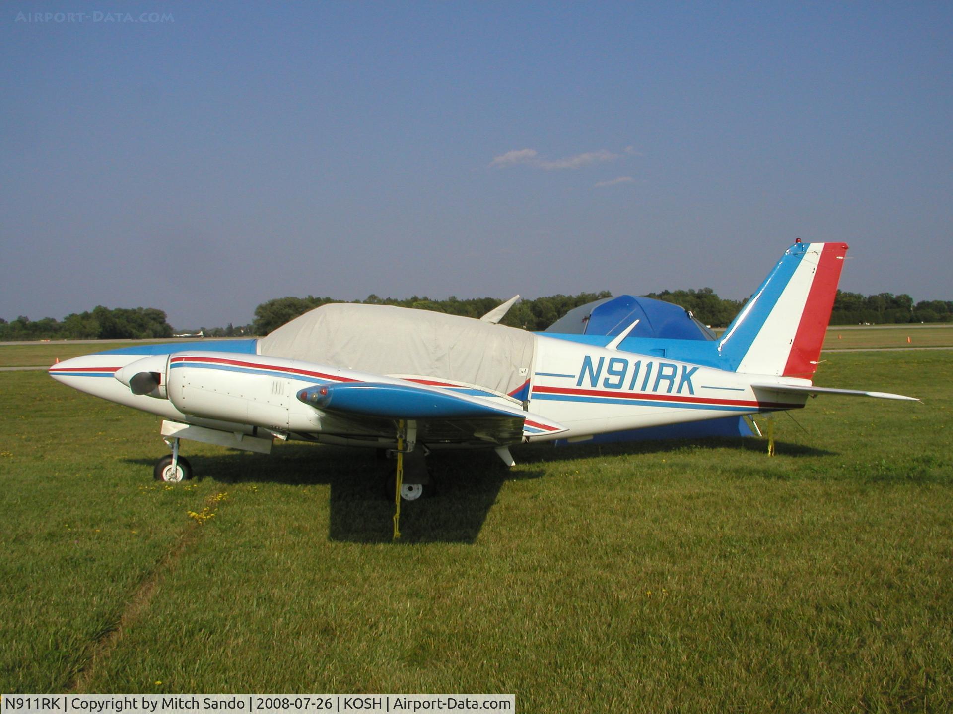 N911RK, 1966 Piper PA-30 Twin Comanche Twin Comanche C/N 30-1184, EAA AirVenture 2008.