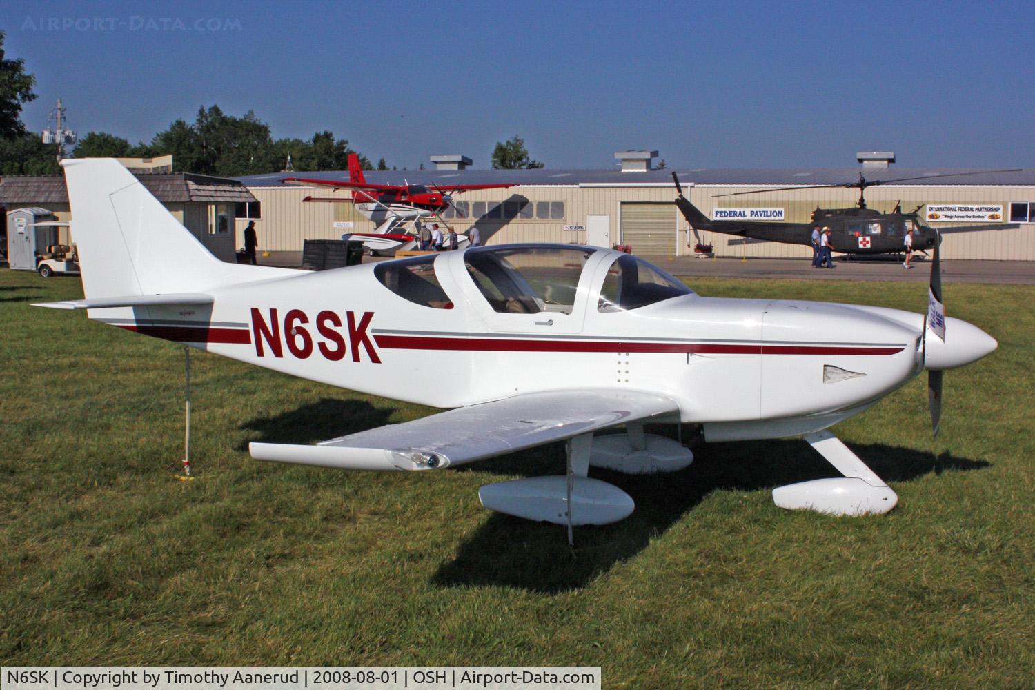 N6SK, 2002 Stoddard-Hamilton Glasair II-S FT C/N 2098, EAA AirVenture 2008