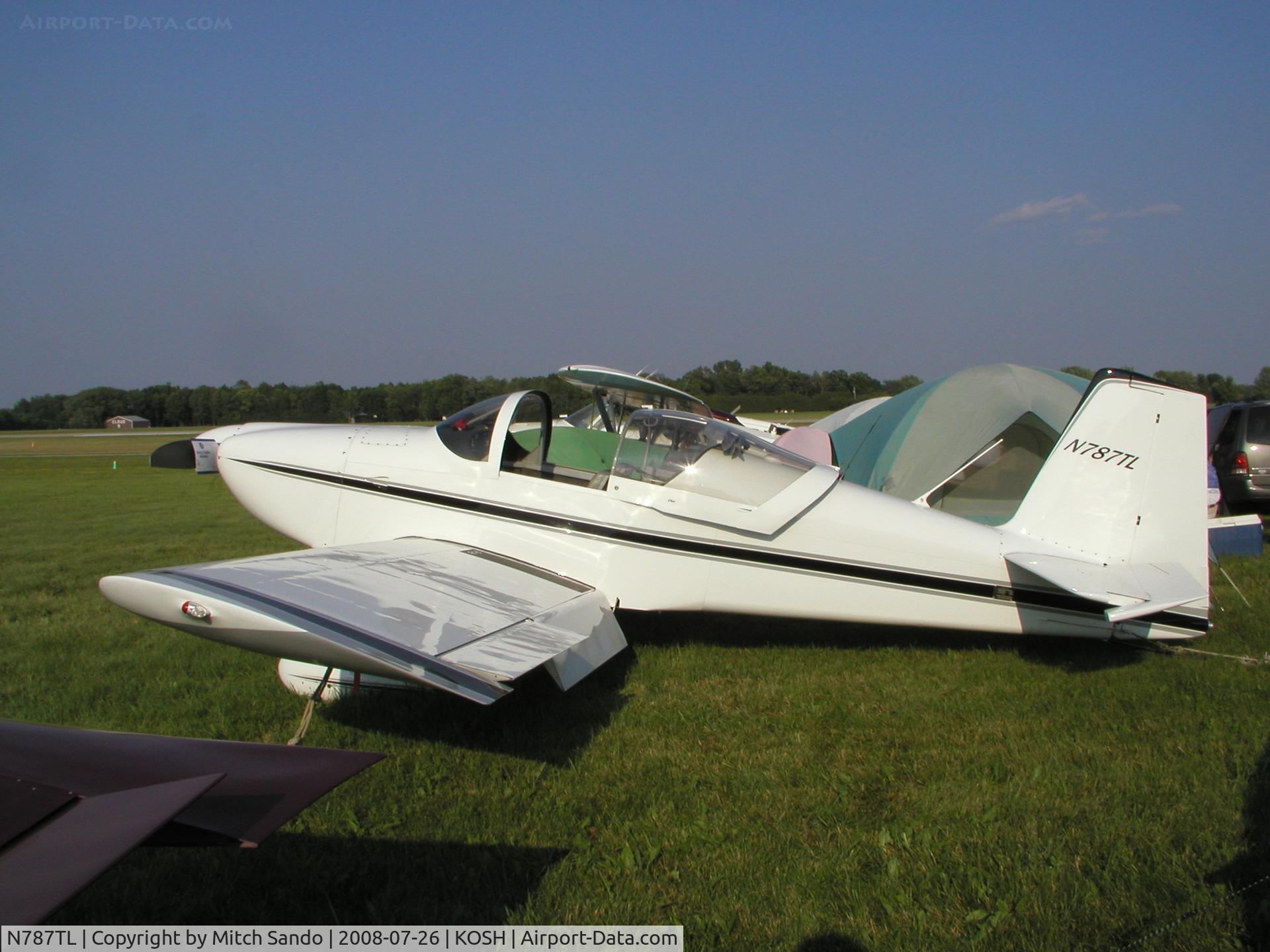 N787TL, Vans RV-6 C/N 25819, EAA AirVenture 2008.
