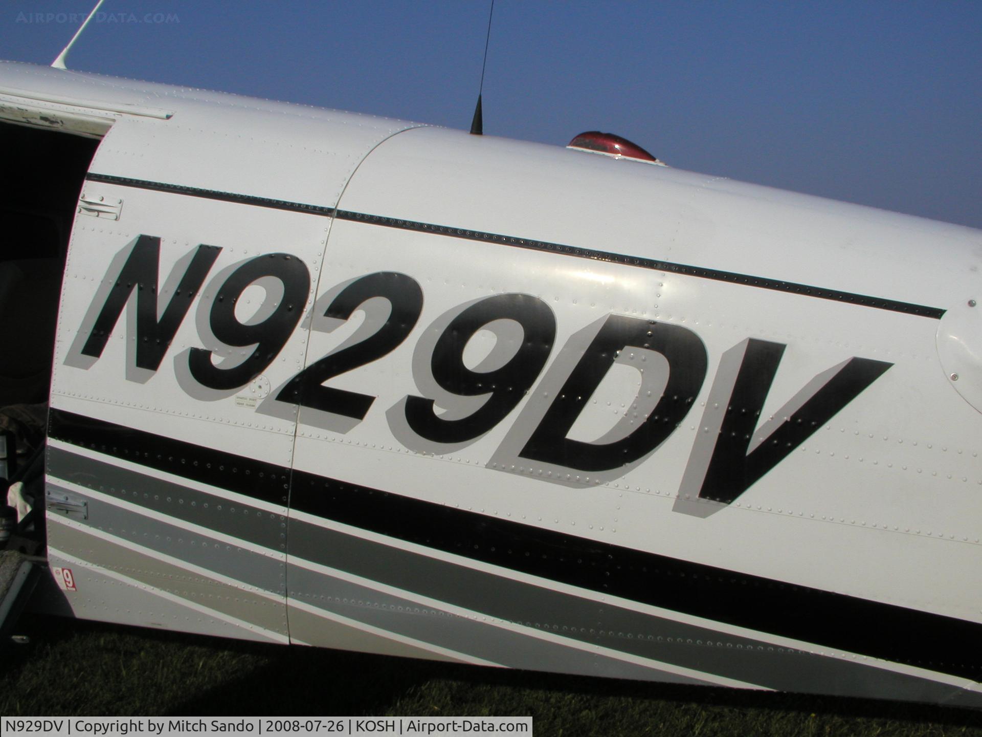 N929DV, 1954 Beech E18S C/N BA-32, EAA AirVenture 2008.