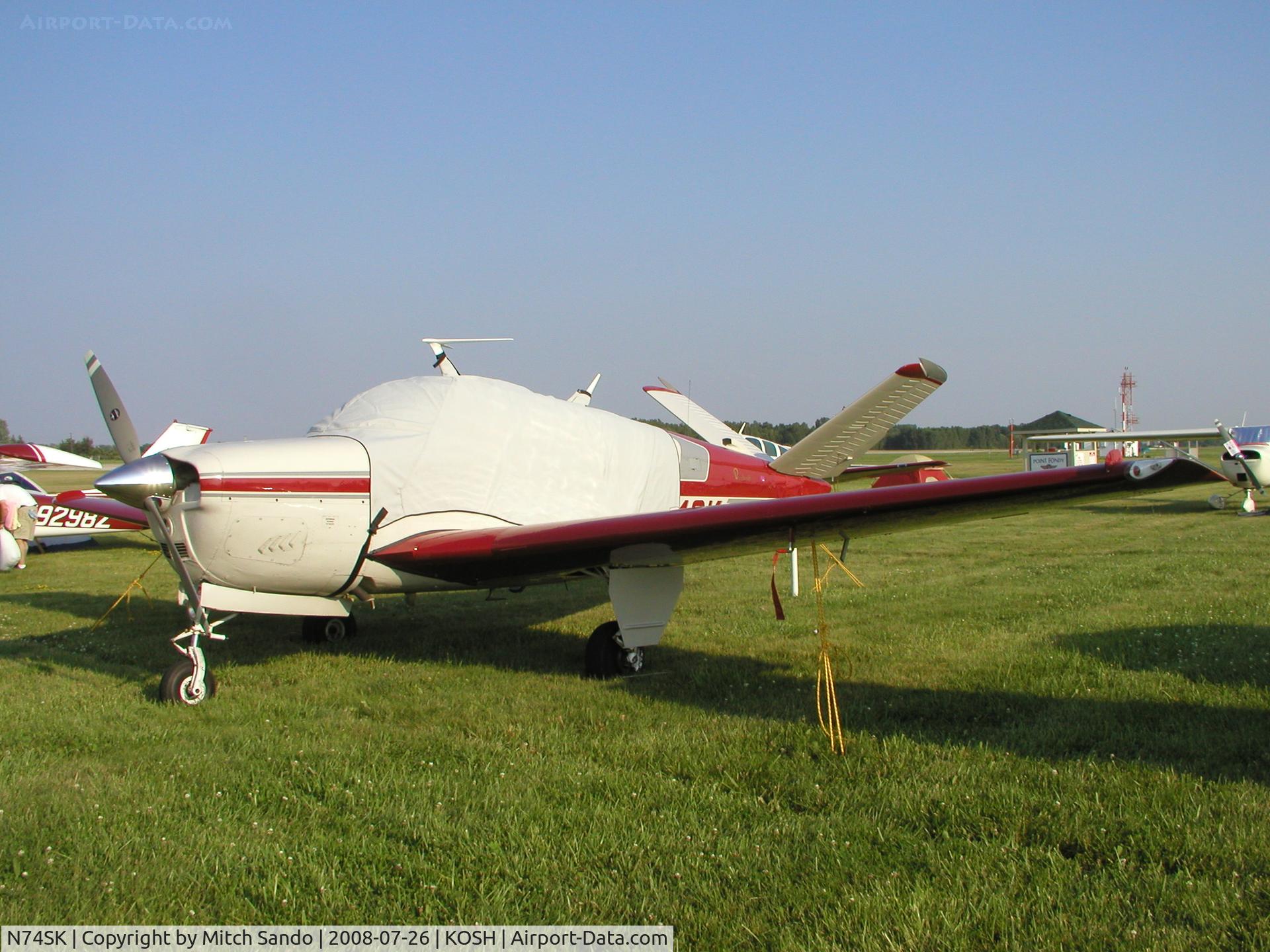 N74SK, 1966 Beech V35 Bonanza C/N D-8148, EAA AirVenture 2008.