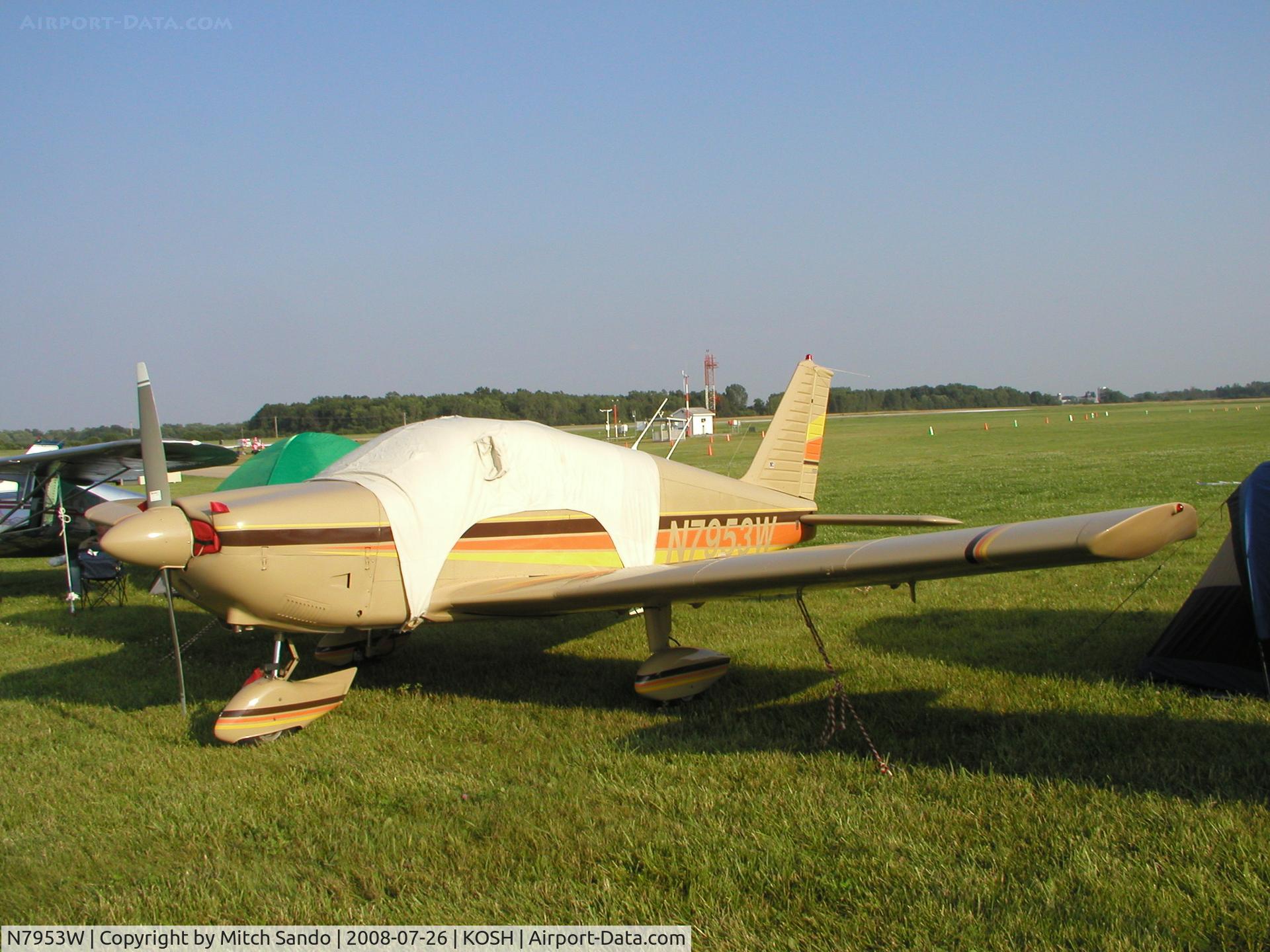 N7953W, 1964 Piper PA-28-180 C/N 28-2001, EAA AirVenture 2008.