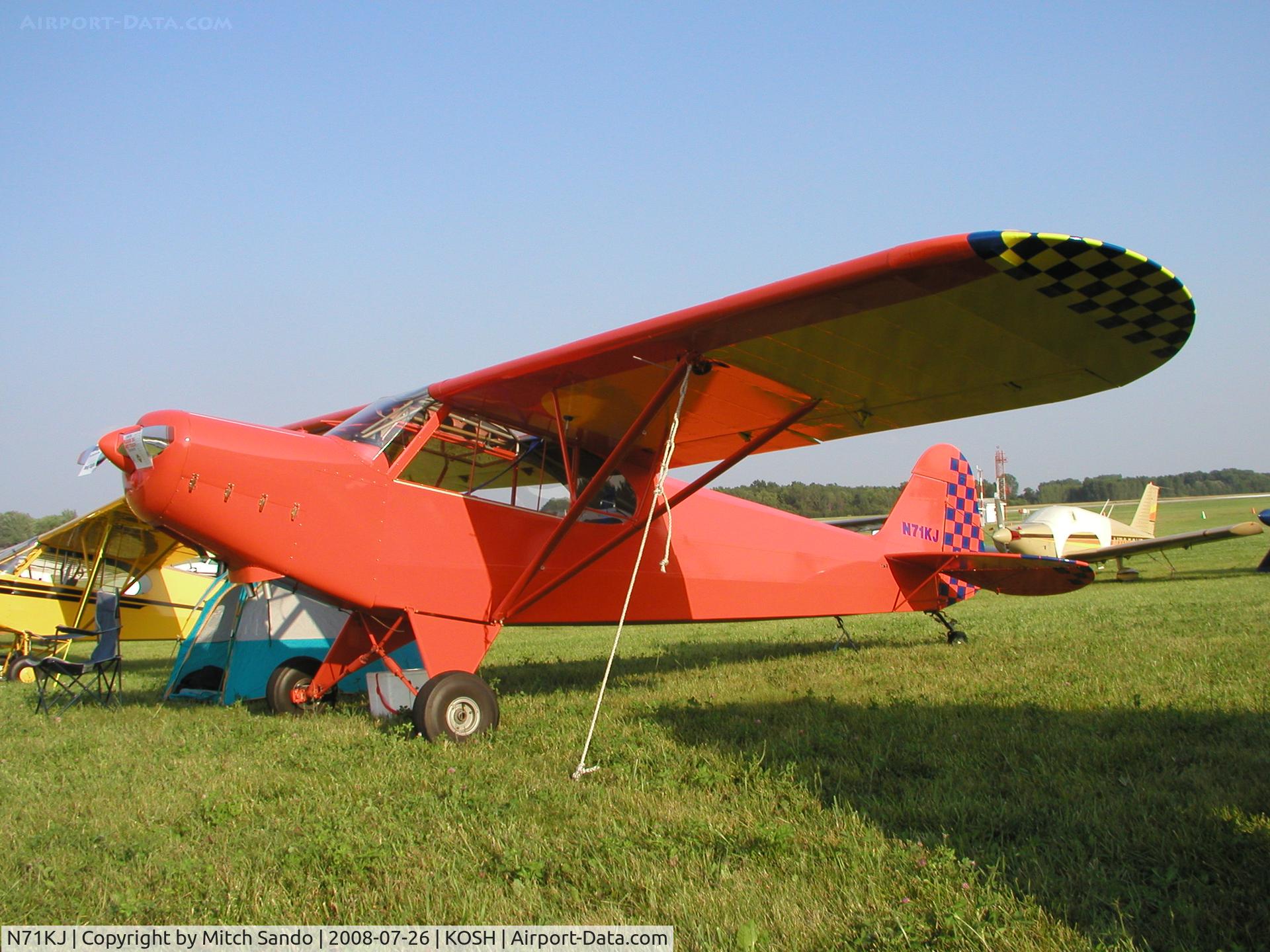 N71KJ, 2006 Super Cub Sport C/N 471B, EAA AirVenture 2008.