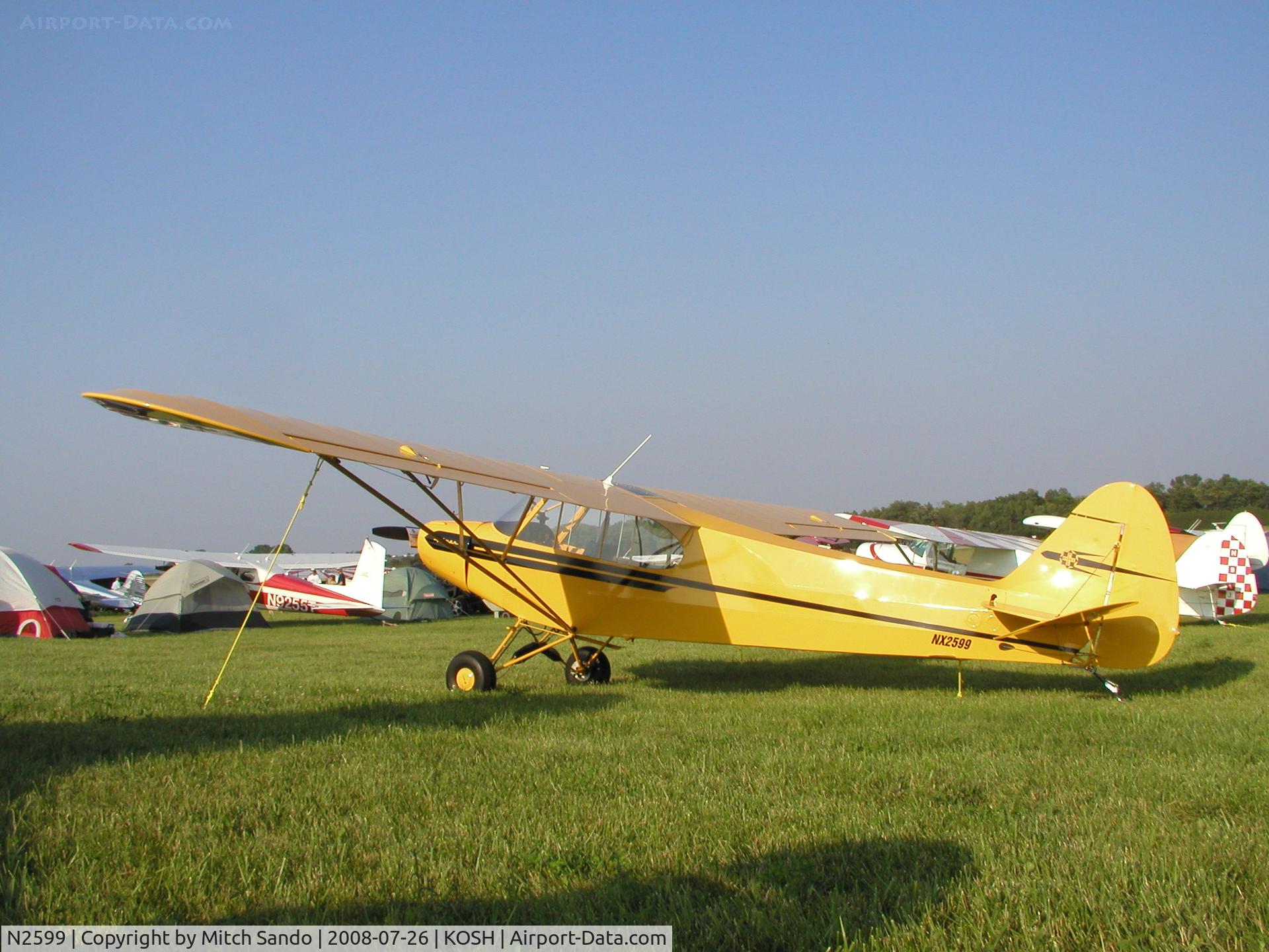 N2599, 2008 Piper CR-1 C/N 01, EAA AirVenture 2008.