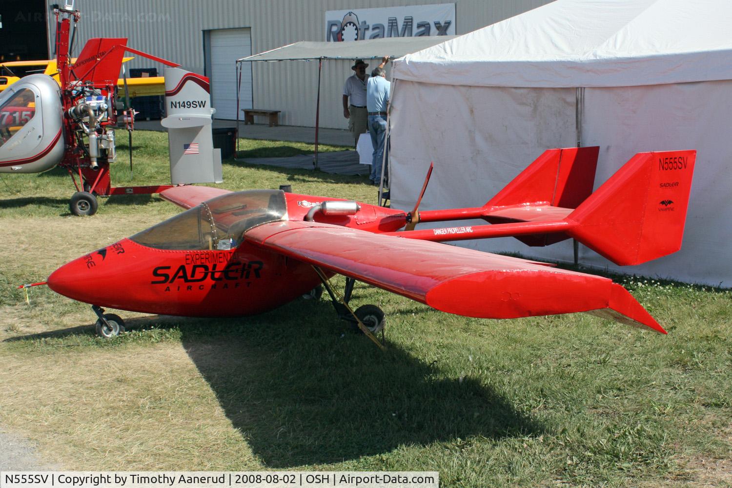 N555SV, 1984 American Microflight Vampire C/N 018, EAA AirVenture 2008