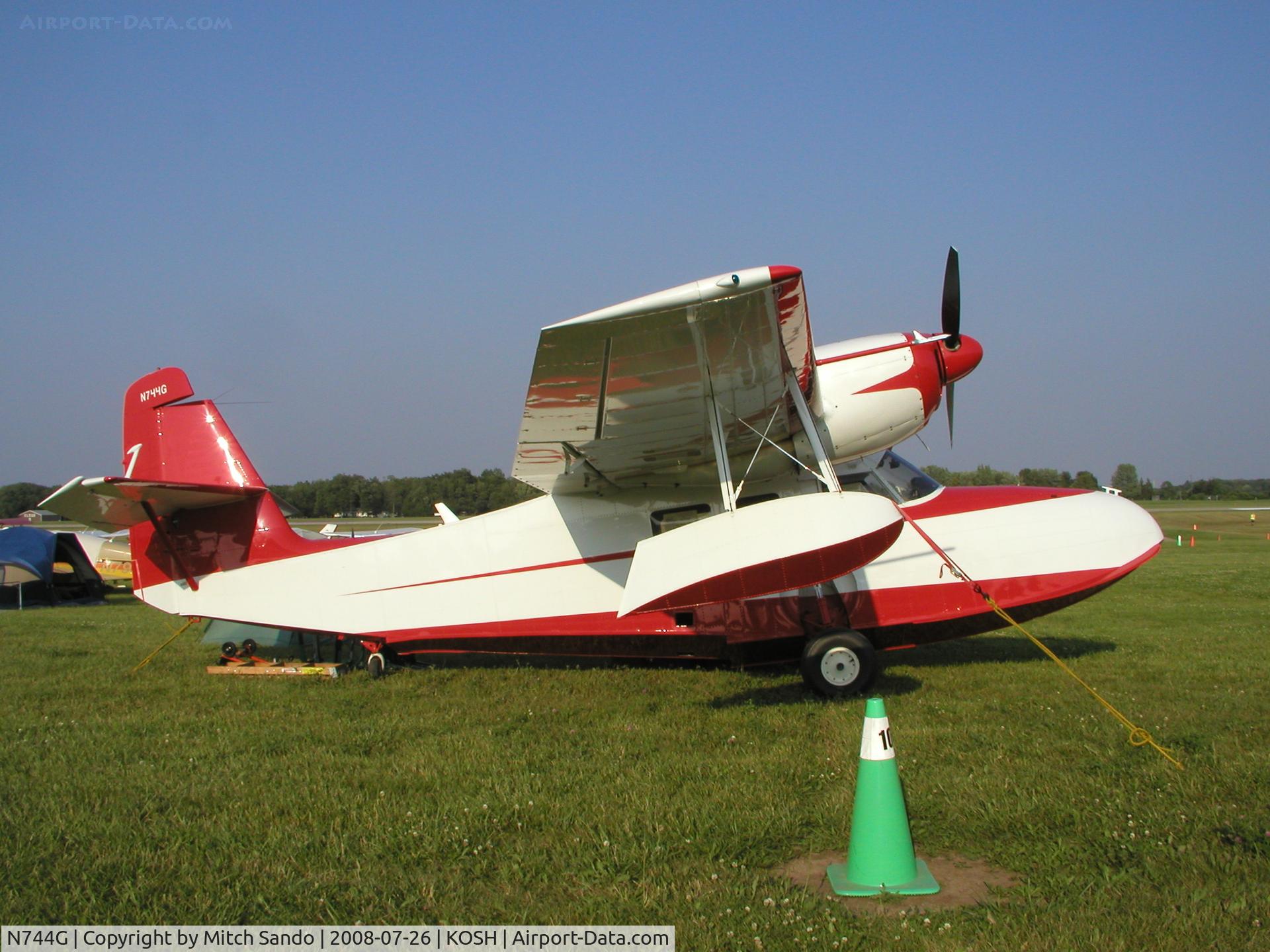 N744G, 1944 Grumman G-44 Widgeon C/N 1394, EAA AirVenture 2008.