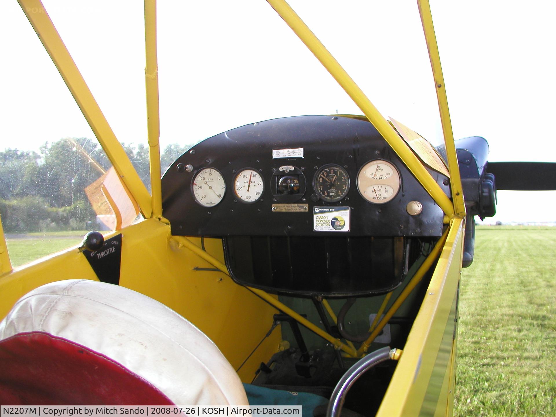 N2207M, 1946 Piper J3C-65 Cub Cub C/N 20995, EAA AirVenture 2008.