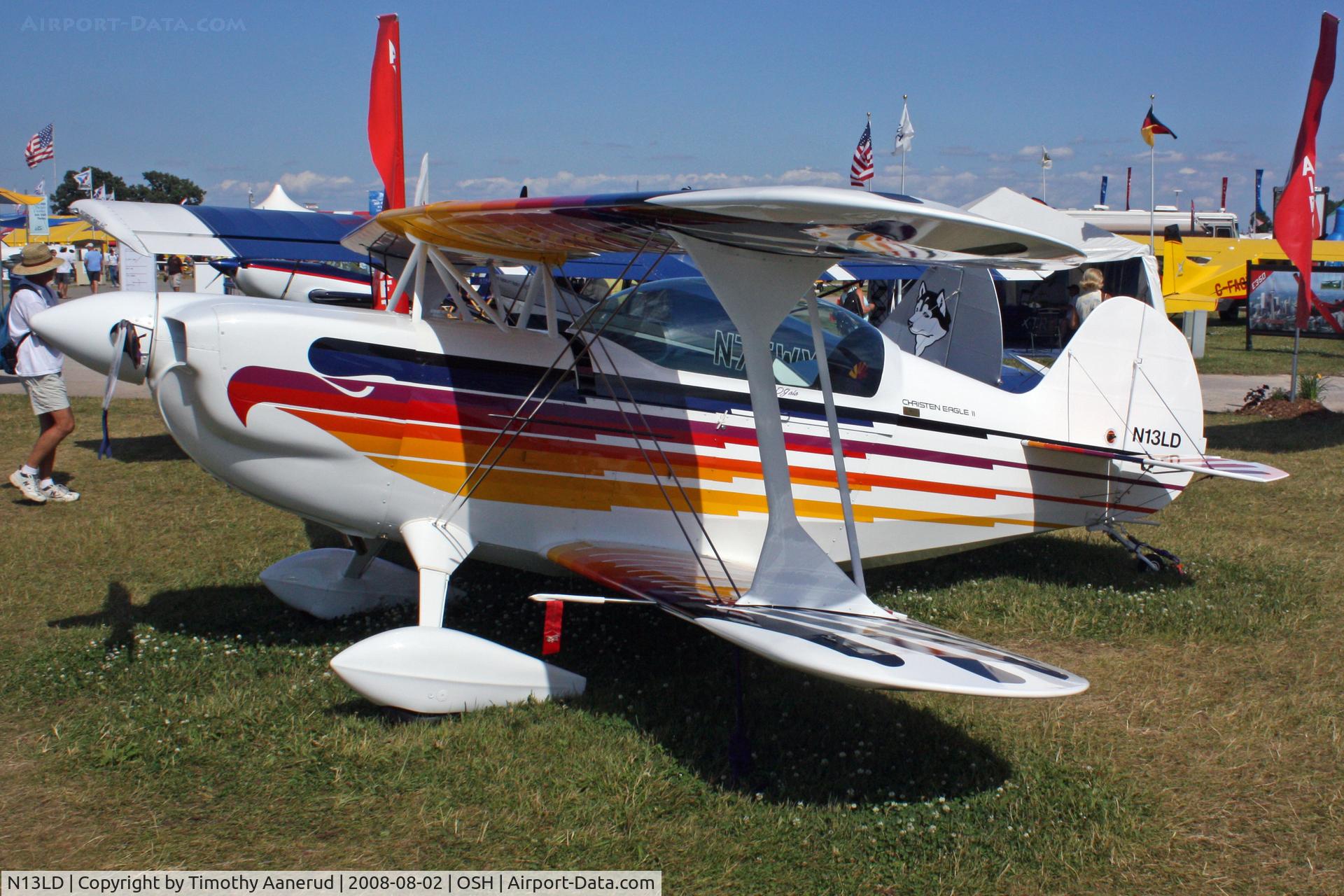 N13LD, 1990 Christen Eagle II C/N O'CONNELL-0001, EAA AirVenture 2008