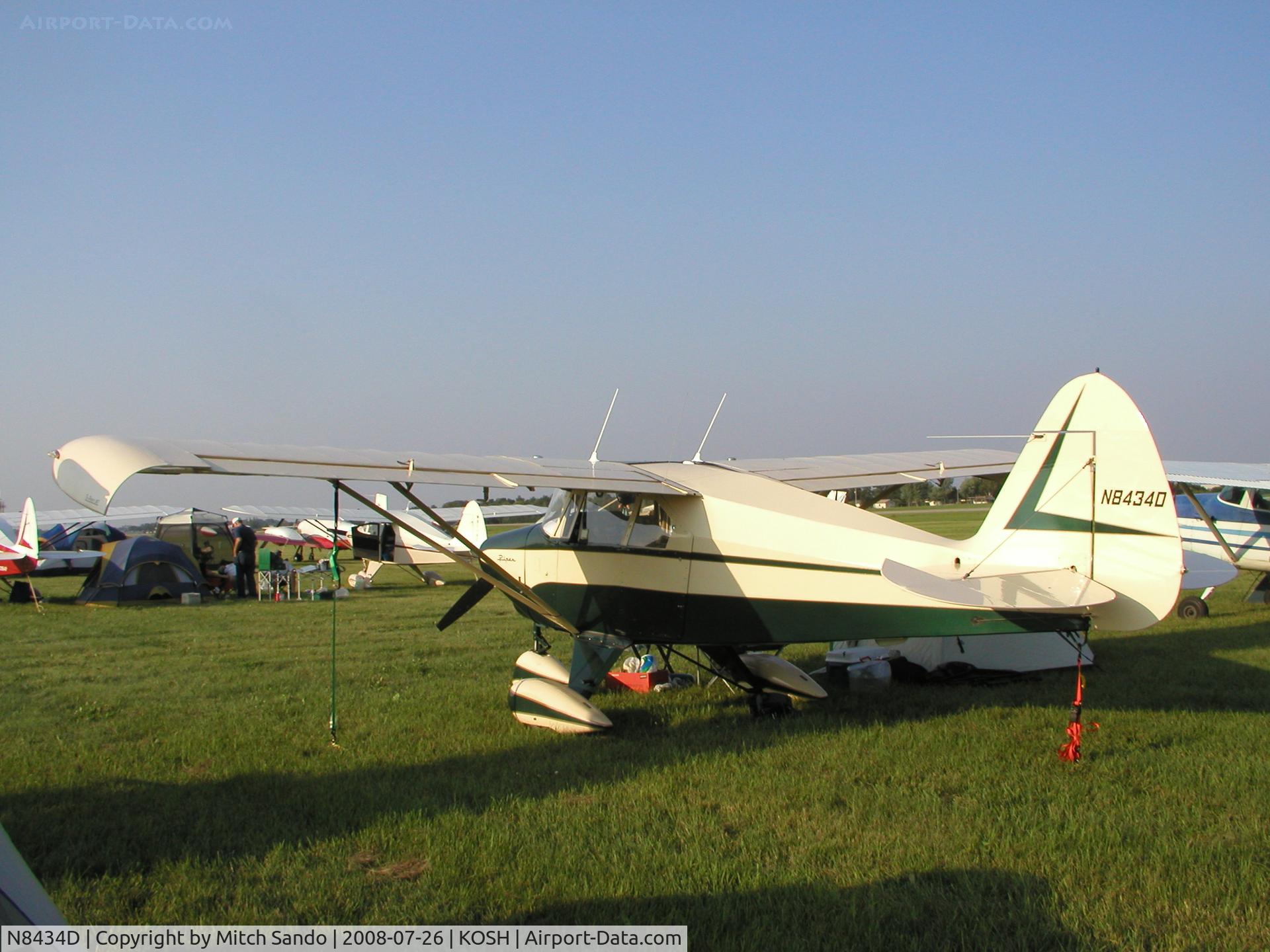 N8434D, 1957 Piper PA-22-160 Tri Pacer C/N 22-5689, EAA AirVenture 2008.