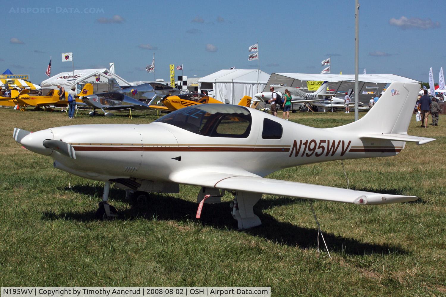 N195WV, 1992 Lancair 320 C/N 285-320-47, EAA AirVenture 2008