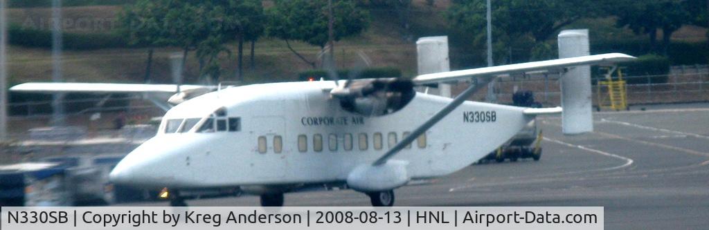 N330SB, 1977 Short SD3-30 C/N SH3013, Sorry for the bad quality!
