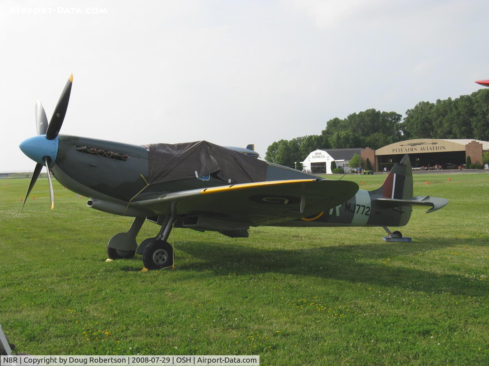 N8R, 1943 Supermarine 361 Spitfire IX C/N CBAF.7269, 1943 Vickers SUPERMARINE 'SPITFIRE' Mk IX, one Roll Royce Merlin B1 1,515 Hp or one Merlin 63 1,712 Hp