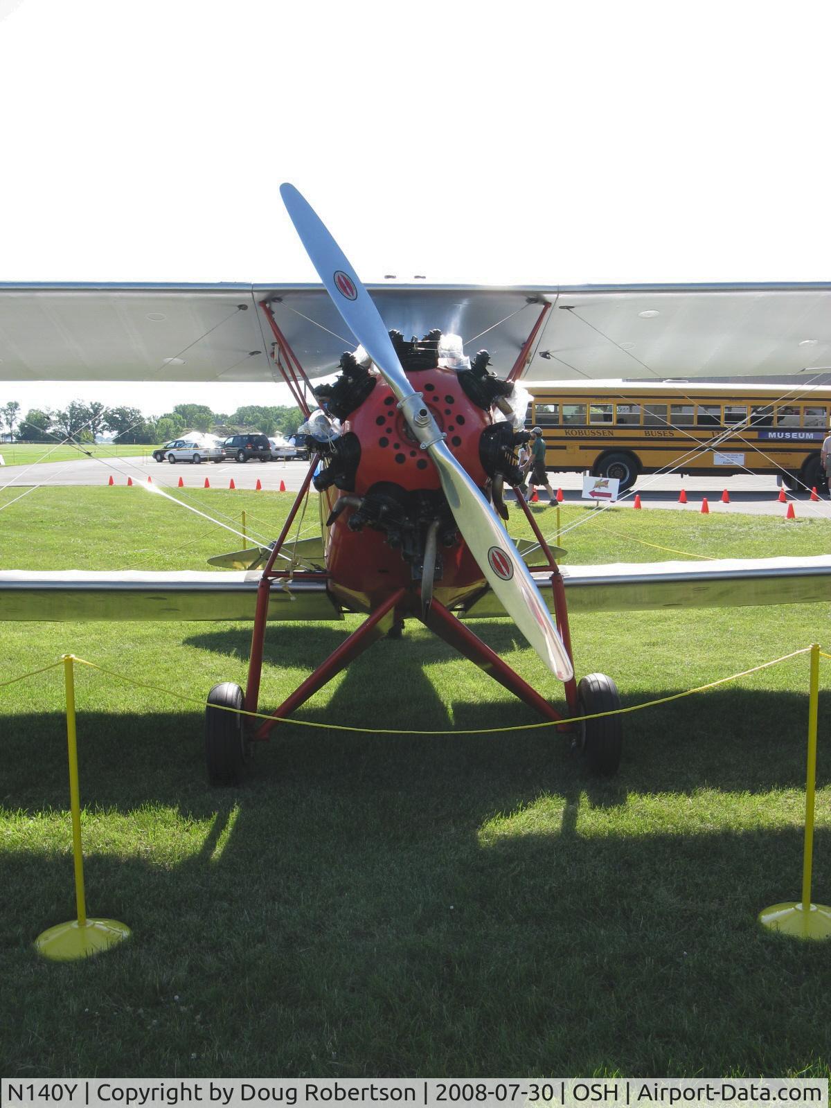 N140Y, 1937 Waco RNF C/N 3317, Waco RNF, Warner Scarab 125 radial 125 Hp