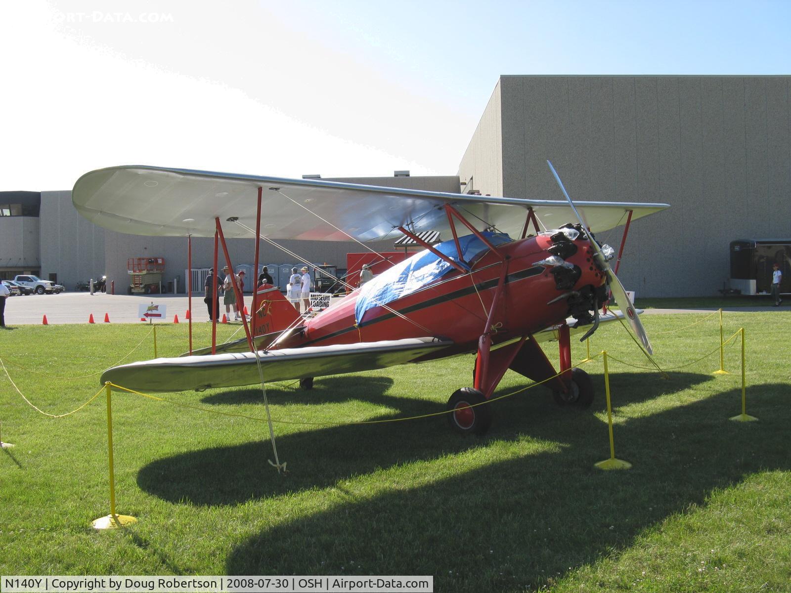 N140Y, 1937 Waco RNF C/N 3317, Waco RNF, Warner Scarab 125 radial 125 Hp, three place