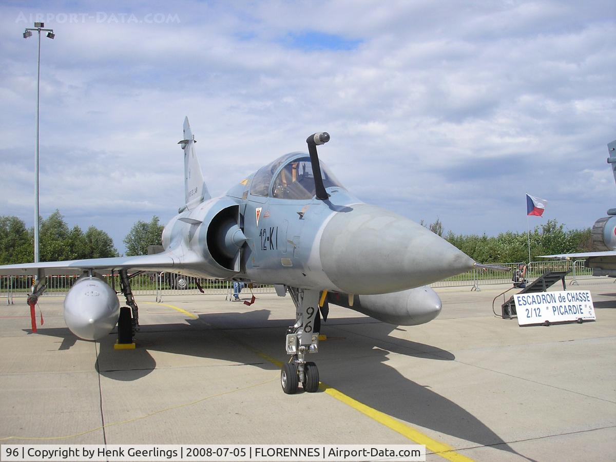 96, Dassault Mirage 2000C C/N 355, Belgian Defence Day