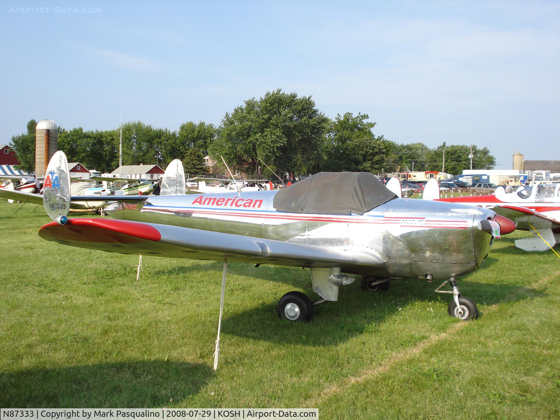 N87333, 1946 Erco 415C Ercoupe C/N 506, Ercoupe 415-C