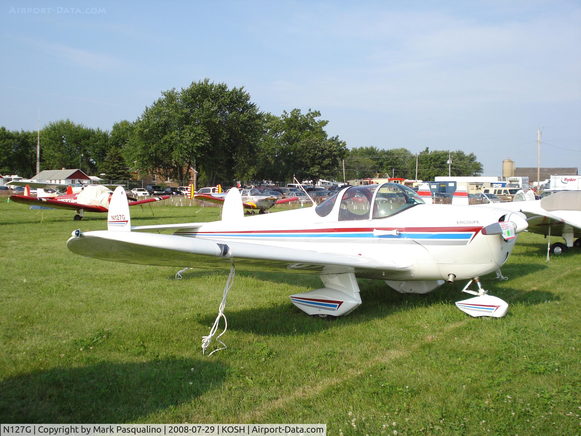 N127G, 1963 Erco 415CD Ercoupe C/N 4795, Ercoupe 415-CD