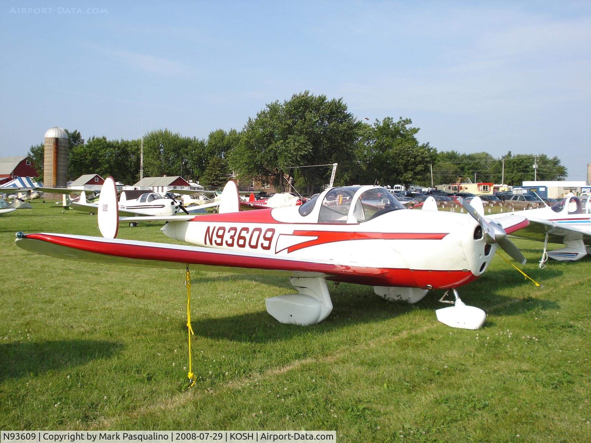 N93609, 1946 Erco 415C Ercoupe C/N 932, Ercoupe 415-D