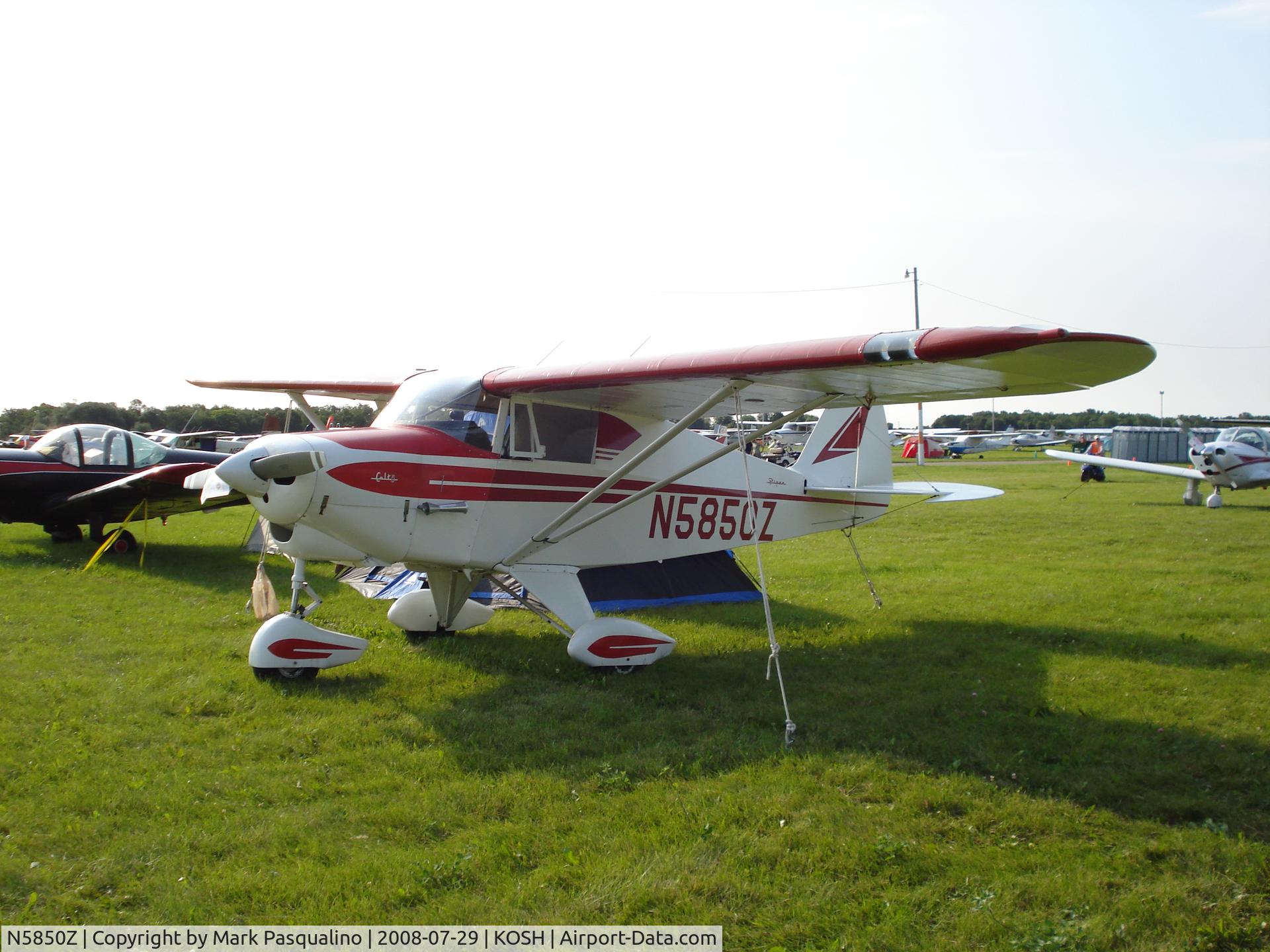 N5850Z, 1963 Piper PA-22-108 Colt Colt C/N 22-9705, Piper PA-22-108