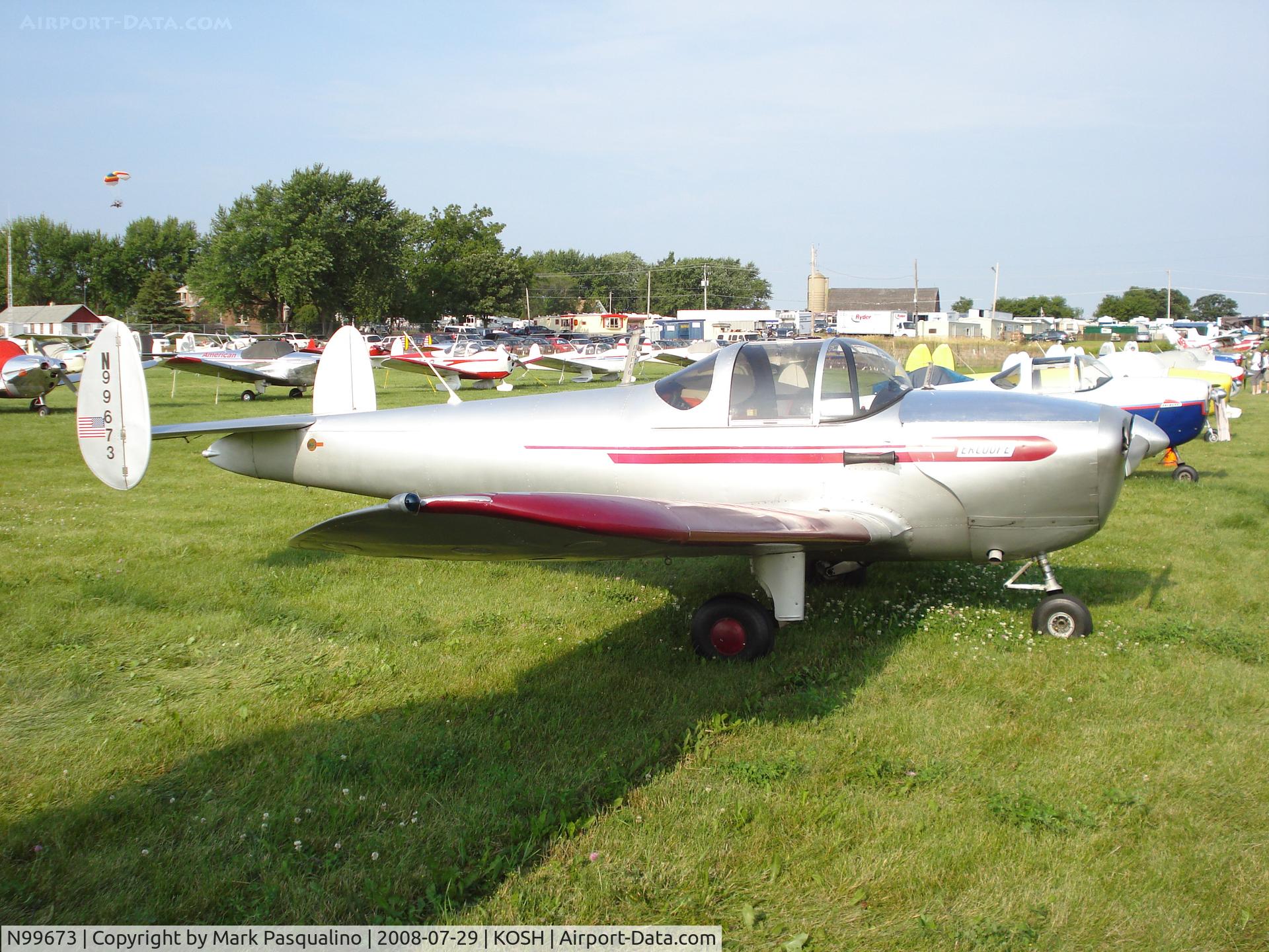 N99673, 1946 Erco 415C Ercoupe C/N 2296, Ercoupe 415-C