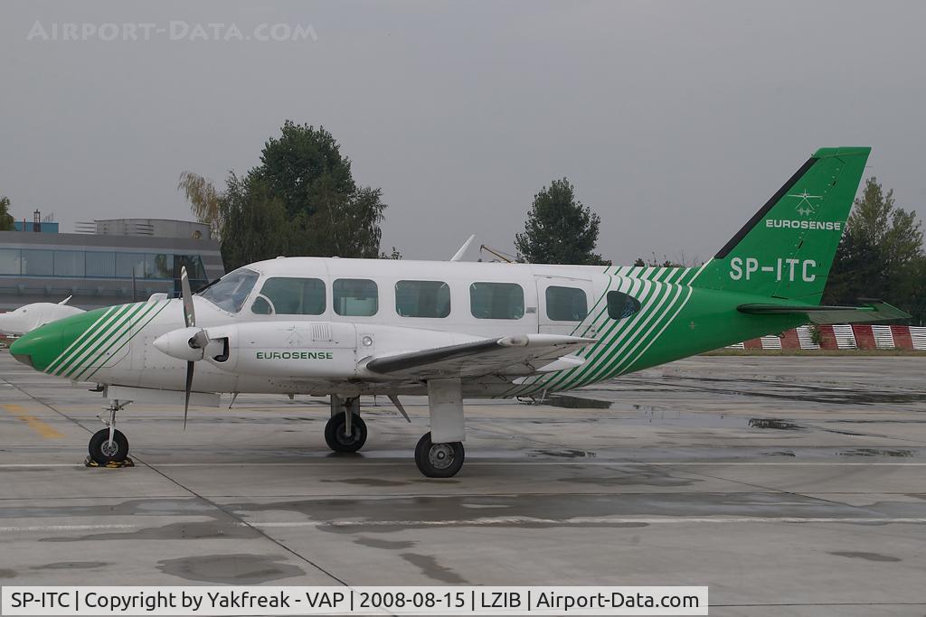 SP-ITC, Piper PA-31-350 Navajo Chieftain C/N 31-7405491, Eurosense Piper 31 Navajo