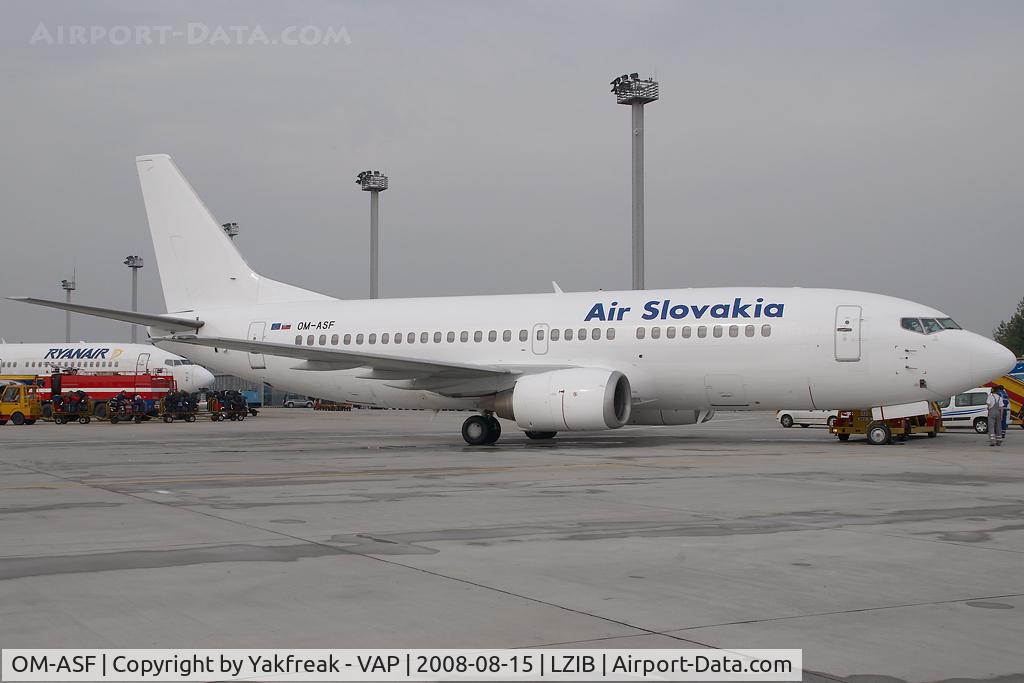 OM-ASF, 1986 Boeing 737-306 C/N 23544, Air Slovakia Boeing 737-300