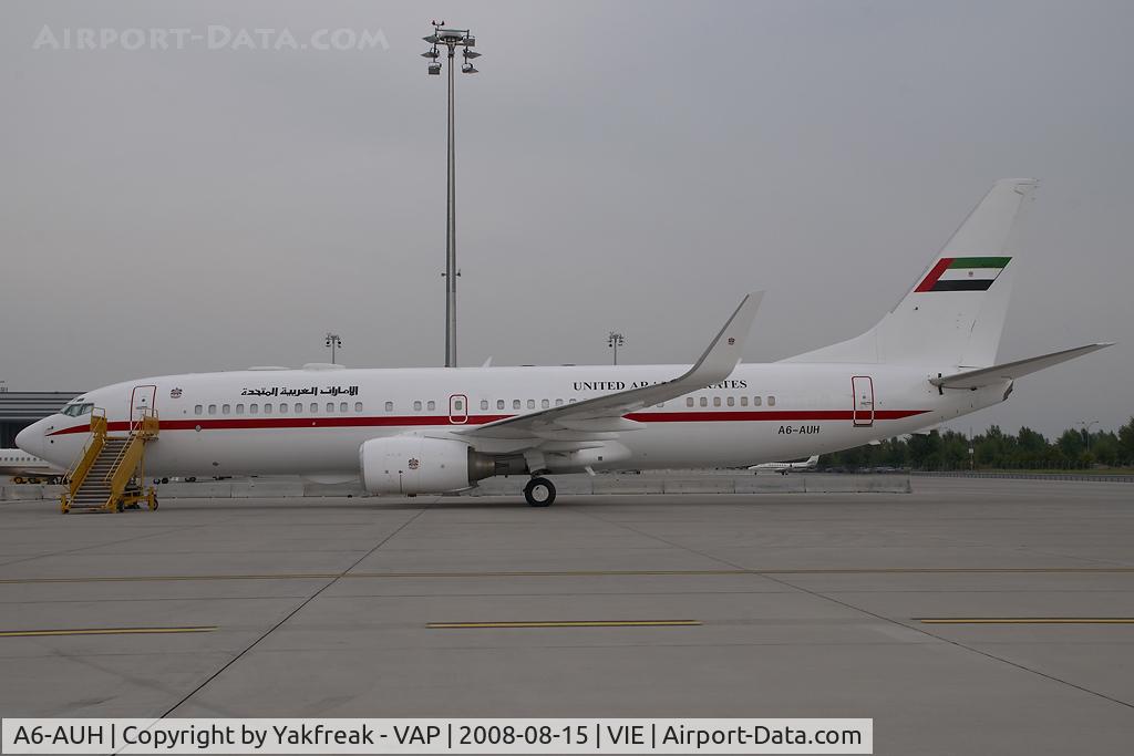 A6-AUH, 2002 Boeing 737-8EX BBJ2 C/N 33473, UAE Boeing 737-800