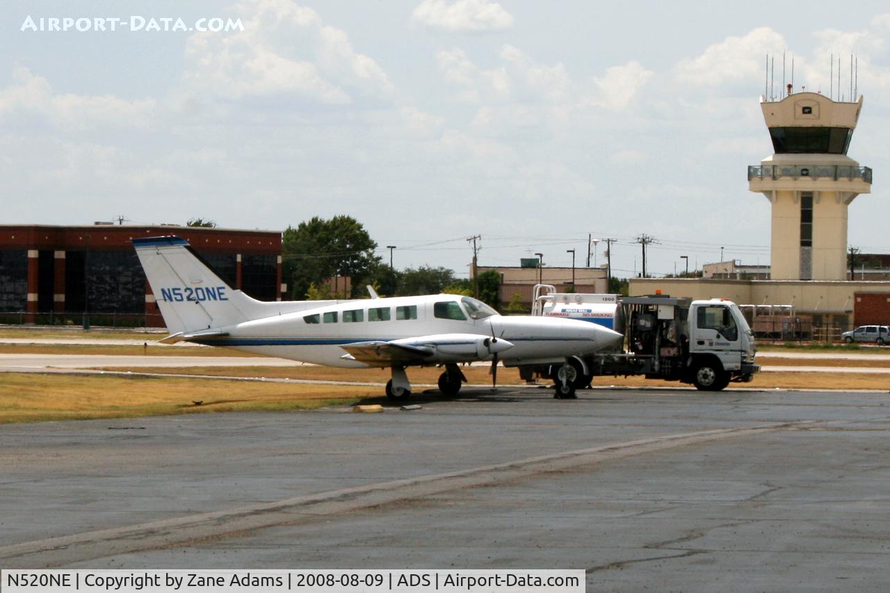 N520NE, 1985 Cessna 402C C/N 402C1014, At Dallas Addison