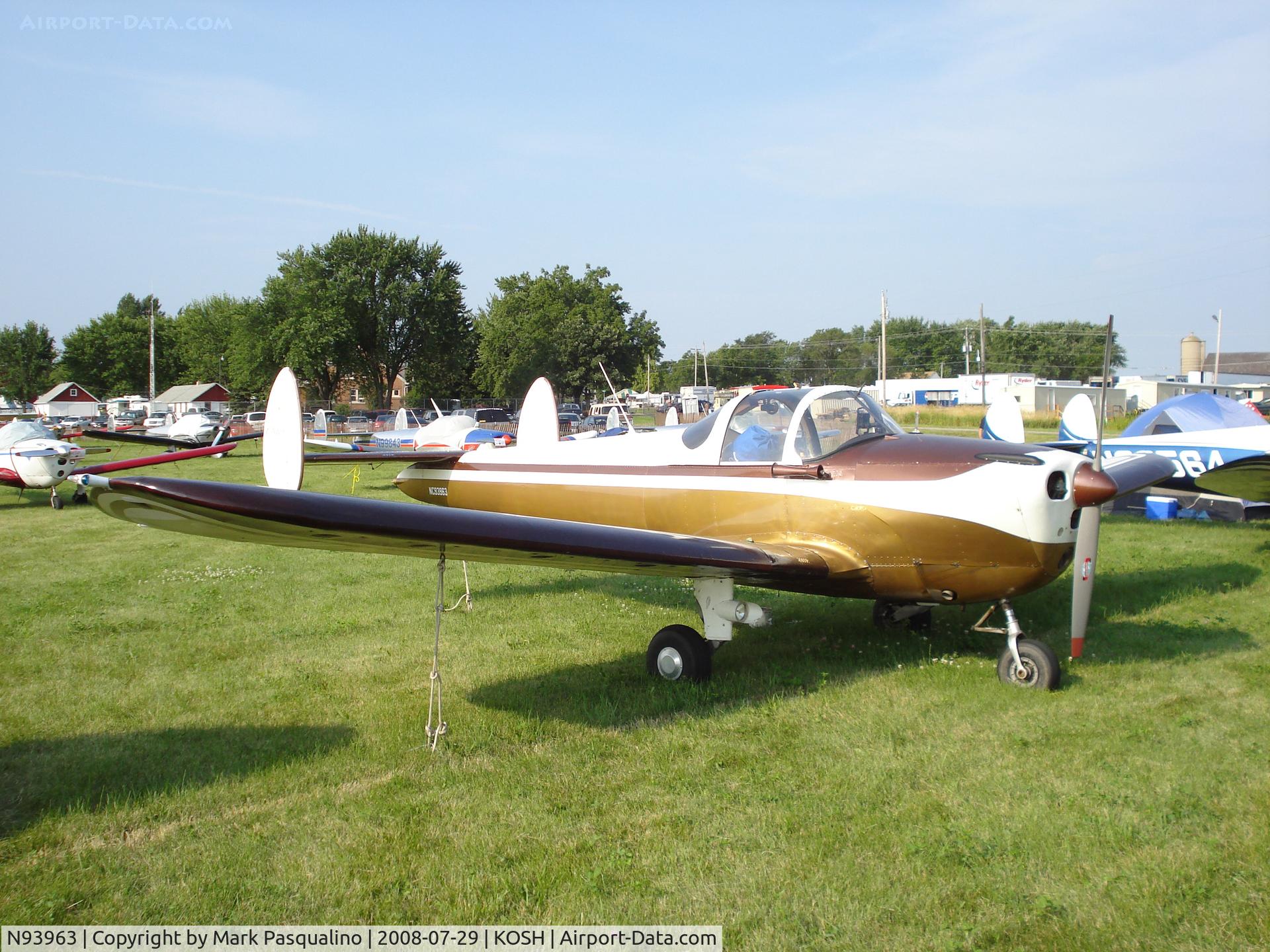 N93963, 1946 Erco 415C Ercoupe C/N 1286, Ercoupe 415-C