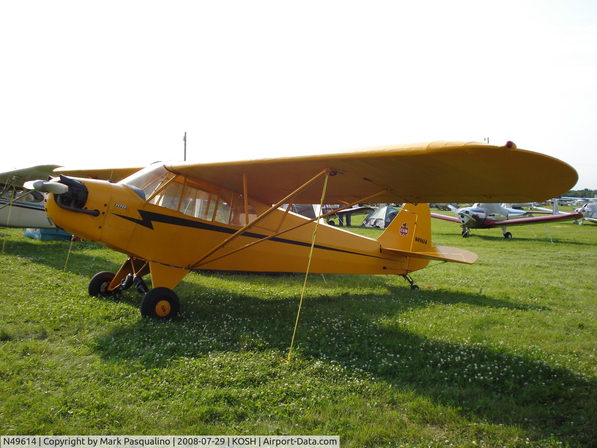 N49614, 1945 Piper J3C-65 Cub Cub C/N G-159, Piper J3C-65