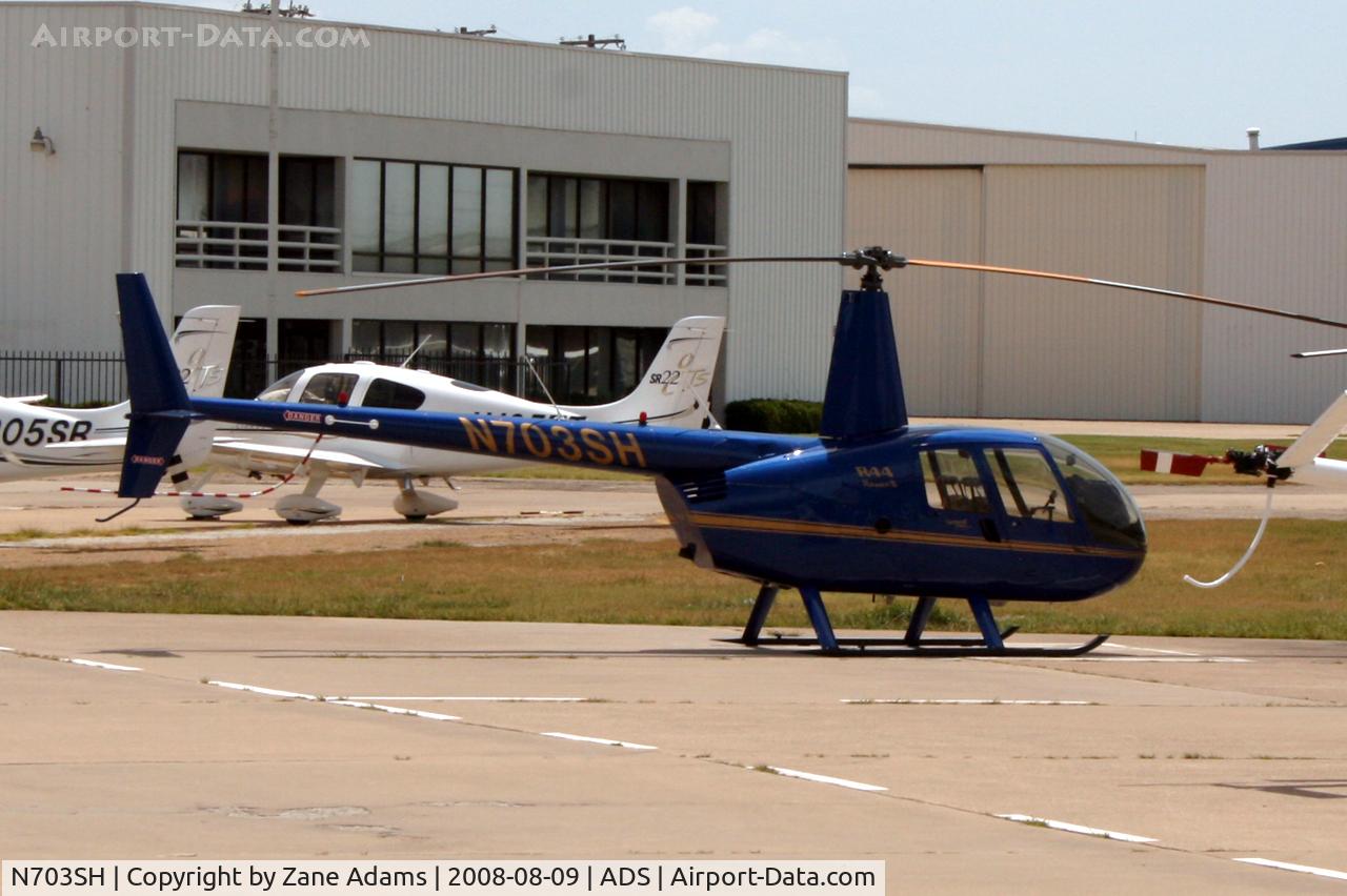 N703SH, 2007 Robinson R44 II C/N 12040, At Dallas Addison
