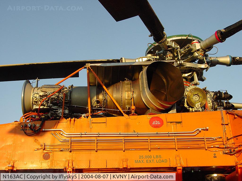 N163AC, 1993 Sikorsky S-64F Skycrane C/N 64093, N163AC S-64F AirCrane Aircraft destroyed on 1 June 2008