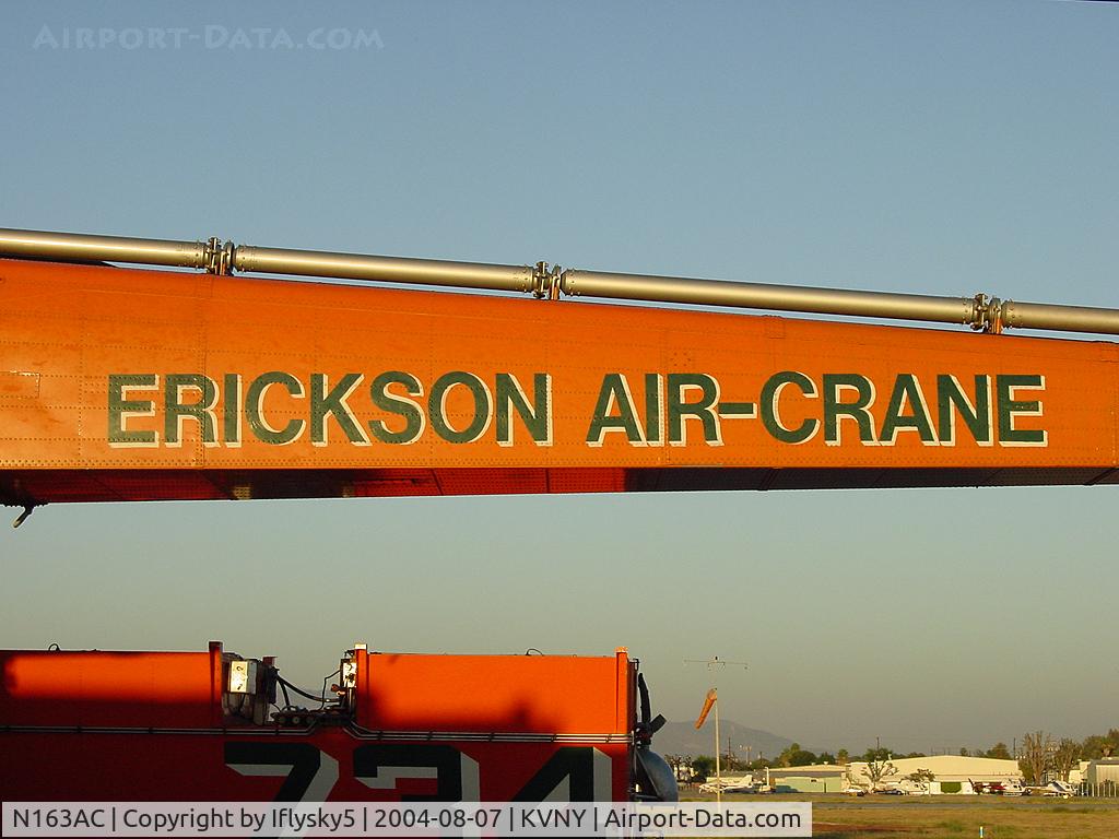 N163AC, 1993 Sikorsky S-64F Skycrane C/N 64093, N163AC S-64F AirCrane Aircraft destroyed on 1 June 2008