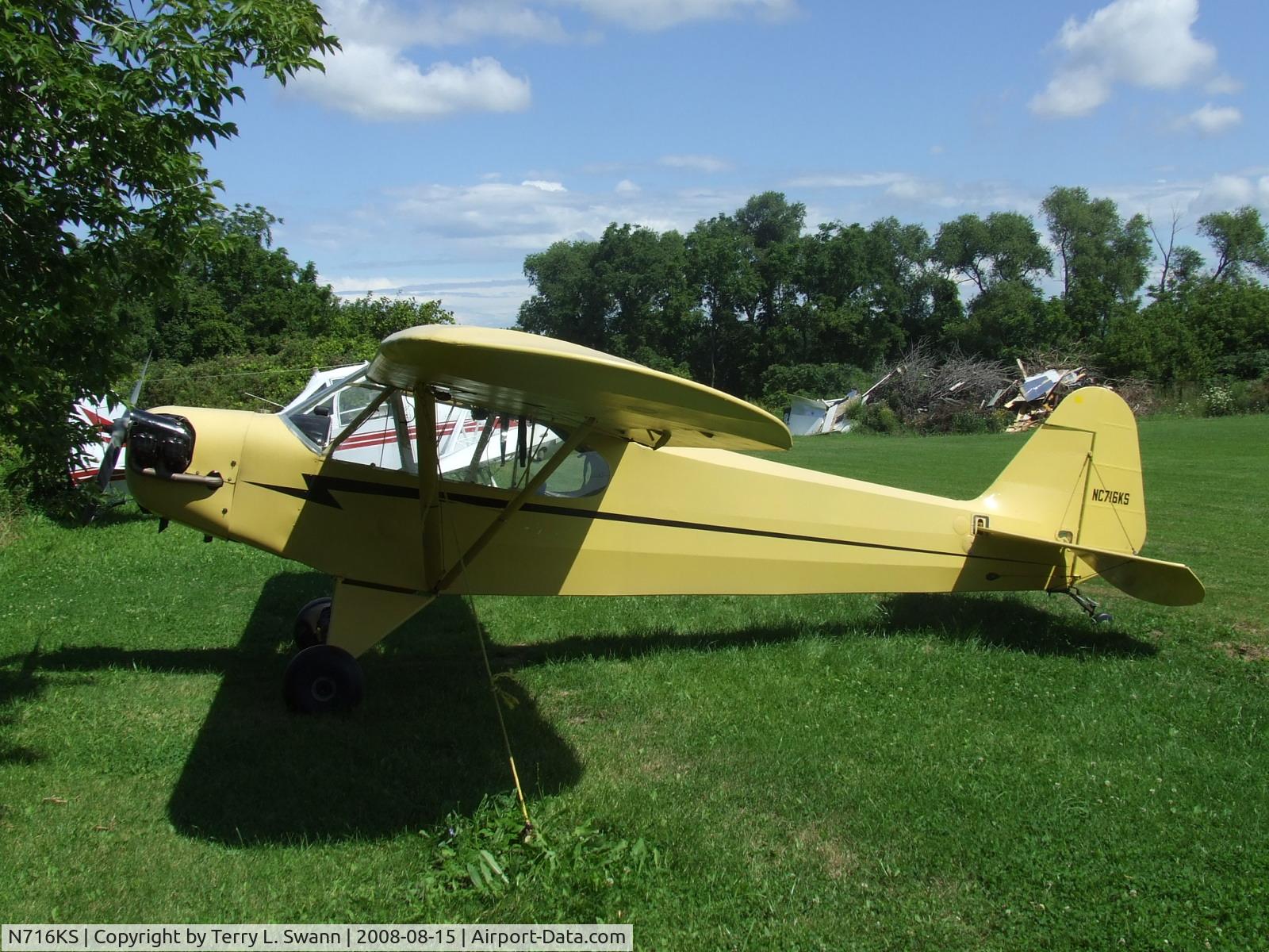 N716KS, 2002 Shade Keith N SHADE CUBY C/N 198, Cub at Smith Field, Cambria, NY