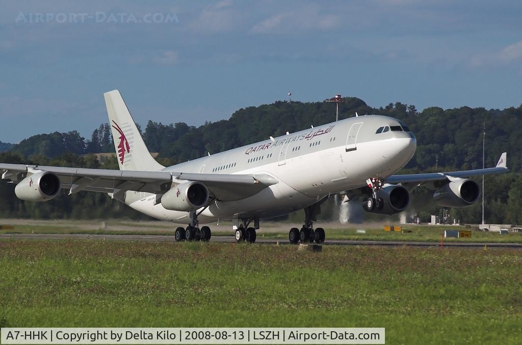 A7-HHK, 1993 Airbus A340-211 C/N 026, Qatar Government