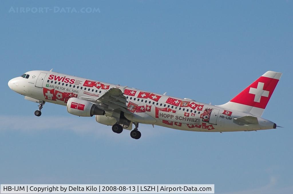 HB-IJM, 1996 Airbus A320-214 C/N 635, SWISS