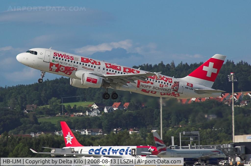 HB-IJM, 1996 Airbus A320-214 C/N 635, SWISS