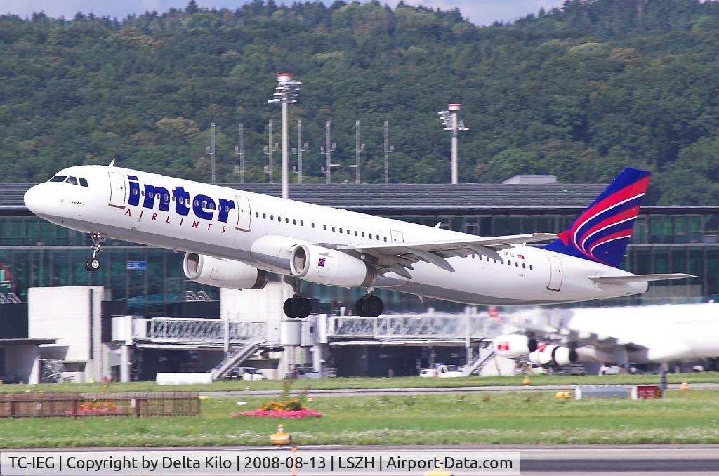 TC-IEG, 1999 Airbus A321-231 C/N 974, INTER Airlines