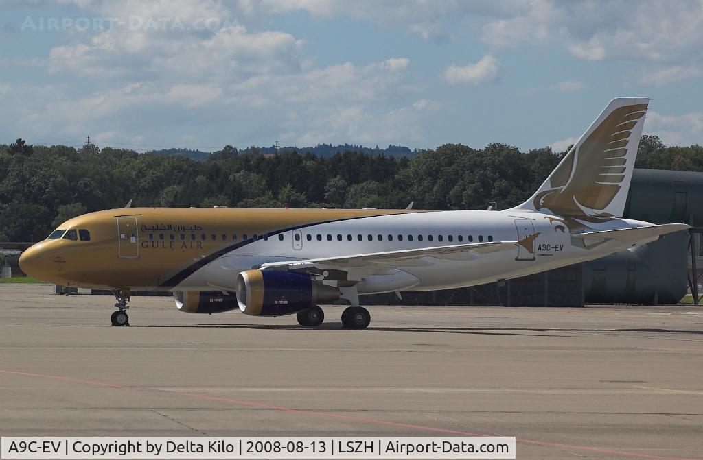 A9C-EV, 2003 Airbus A319-112 C/N 1901, GULF AIR new A319-112