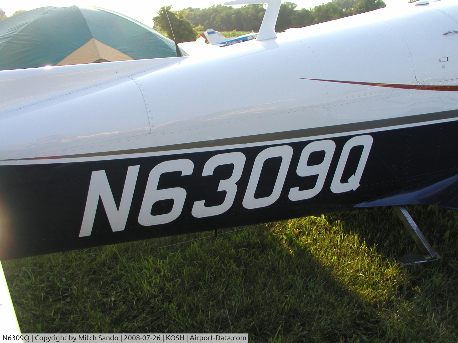 N6309Q, 1967 Mooney M20F Executive C/N 670402, EAA AirVenture 2008.