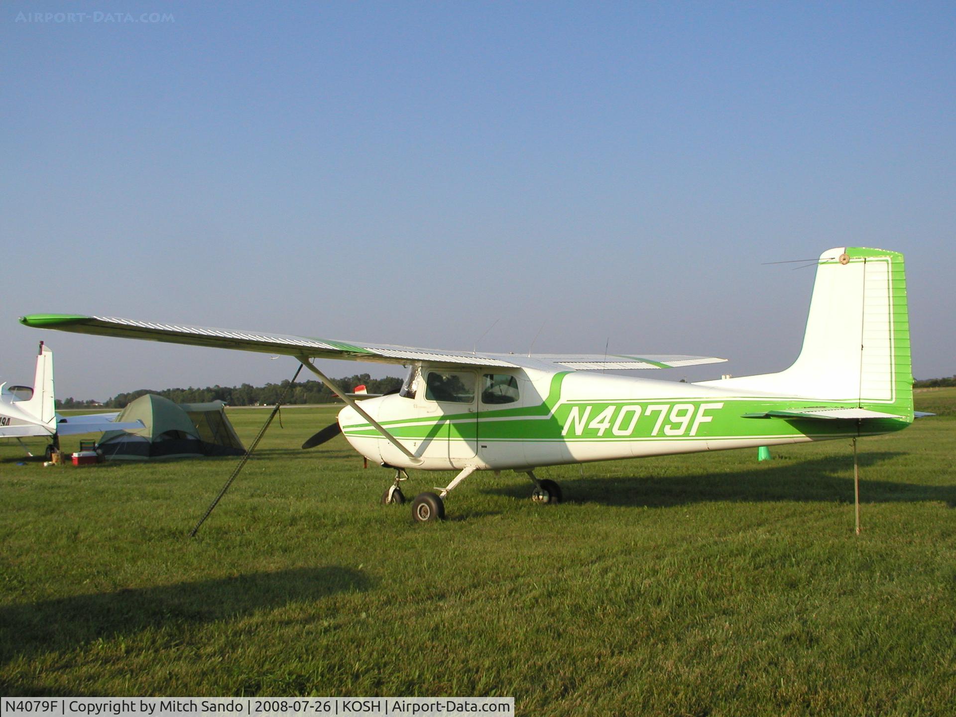 N4079F, 1958 Cessna 172 C/N 36979, EAA AirVenture 2008.