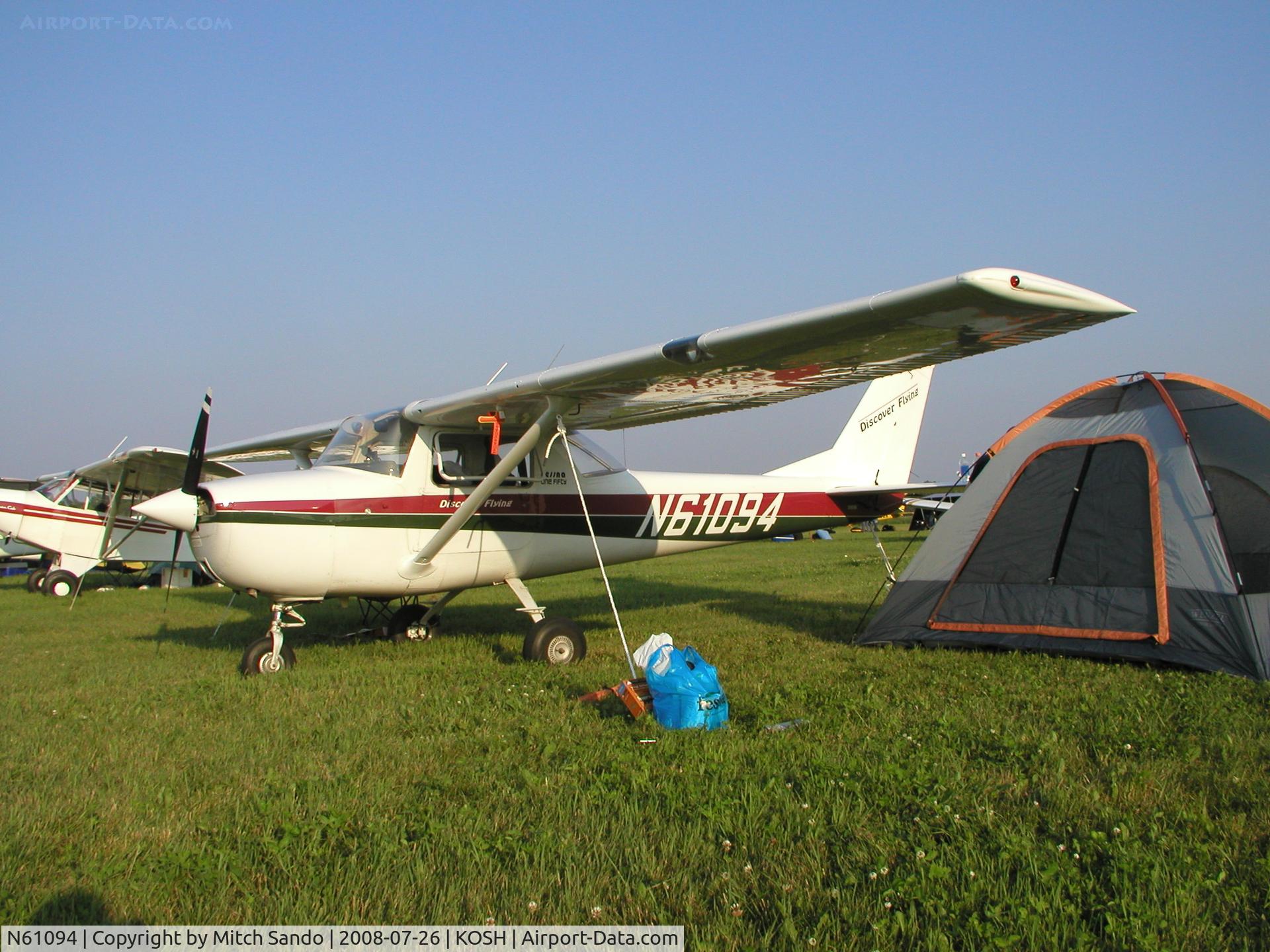 N61094, 1969 Cessna 150J C/N 15070795, EAA AirVenture 2008.