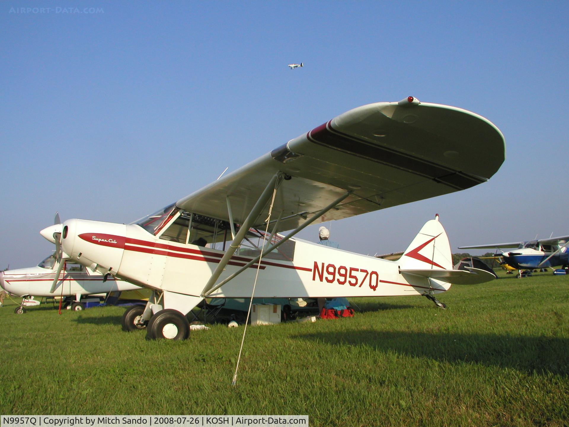 N9957Q, 1954 Piper PA-18-135 Super Cub C/N 54-2535, EAA AirVenture 2008.