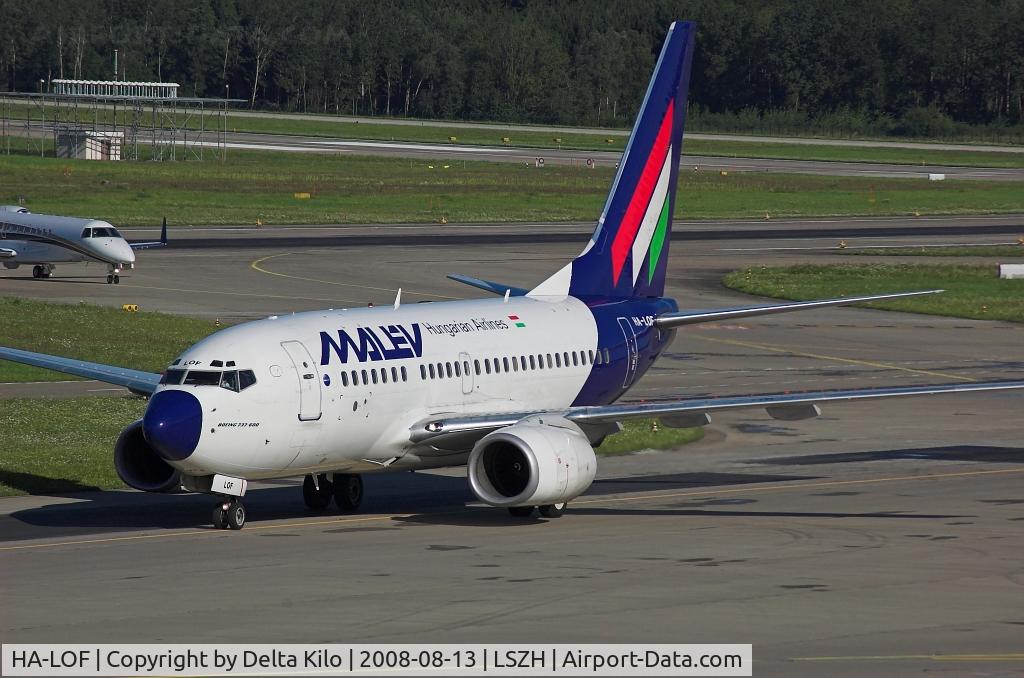 HA-LOF, 2003 Boeing 737-6Q8 C/N 29348, MALEV