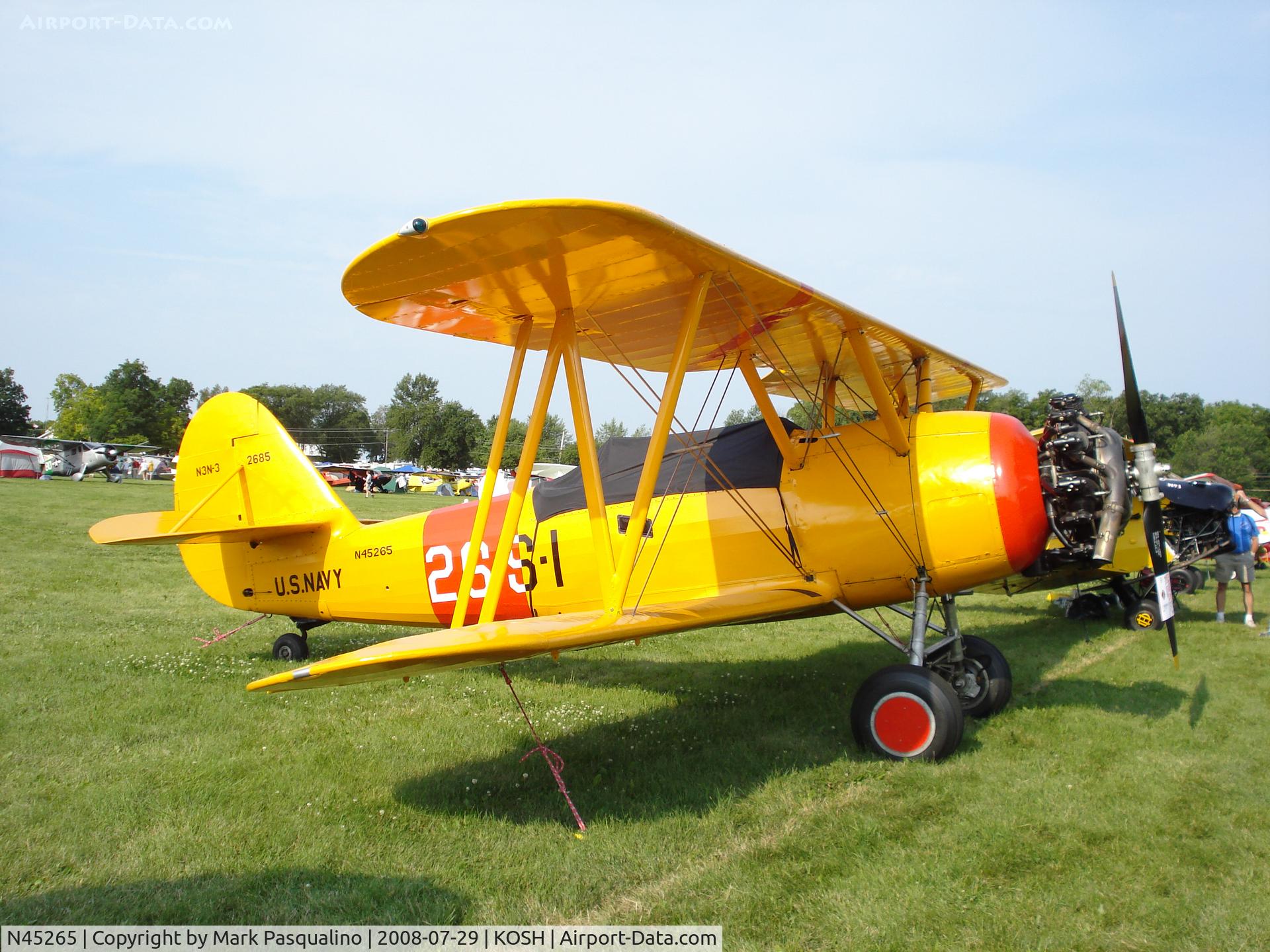 N45265, 1941 Naval Aircraft Factory N3N-3 C/N 2685, N3N-3